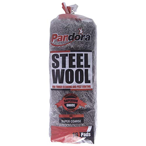 Pandora Steel Wool (16 Pads, 4 Super Coarse)