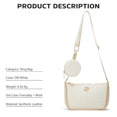 Image of Lavie Signature Women's Quilt Pagan Crossbody Sling Bag | Ladies Purse Handbag | Gift For Women