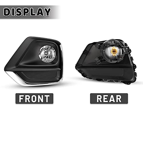 AUTOWIKI Fog Lamp Lights Assemblies Fit For 2017 2018 2019 2020 2021 Chevy Trax Chevrolet Driver Passenger Replacement 1 Pair by AUTOWIKI - Image 5