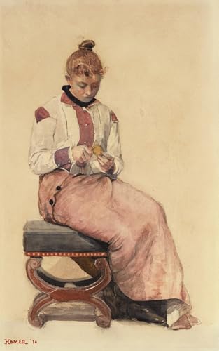 Affiche Citron de Winslow Homer Impression sur Toile Vintage Décoration Maison 60x90cm