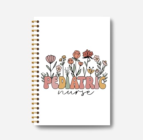 Carnet de notes pour infirmière pédiatrique à spirale 14x21 cm