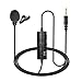 ciriQQ Mini 3.5mm Plug Condensador Micrófono Profesional VM10-R 6M Lavalier Micrófono Navidad...