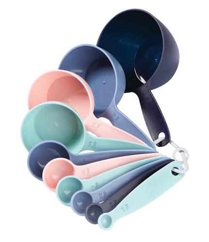 All Time Plastic Precise Measuring Cups & Spoon Combo of 10 Pcs...