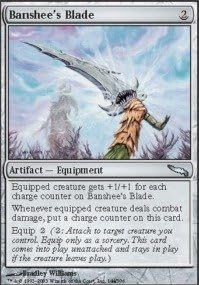 Magic The Gathering - Banshee's Blade - Mirrodin