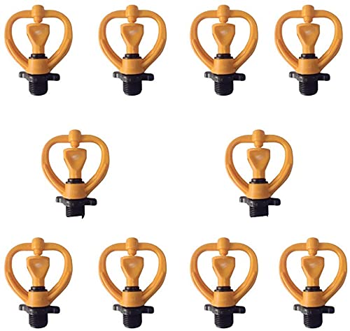 Agros ½ Butterfly Water Sprinkler Head for Garden Sprayer/Agriculture/Irrigation/Lawn/Pipes/Poultry Farm use/Male Thread ½ (10 Unit) 100 L Hose-end Sprayer (Pack of 10) (B093B9ZZQ9) Amazon Price History, Amazon Price Tracker