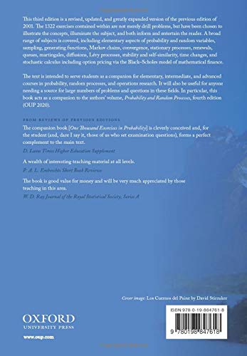 One Thousand Exercises in Probability: Third Edition - Image 2