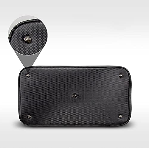 [FMAFNLY] PlayEagle ゴルフ ボストンバッグ 二層式 ゴルフトートバッグ ラウンドトート PUレザー 2WAY ショルダーバッグ シューズポケット付き ショルダー付き 防水 大容量 ジム 旅行 出張 6枚目