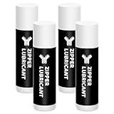 Shupakul 4 Pcs Hunting Zipper Wax Sticks-Portable Snap and Zipper Lubricant-Wax Snap and Zipper Lube for Hunting Clothes Ice Fishing Tents Blinds