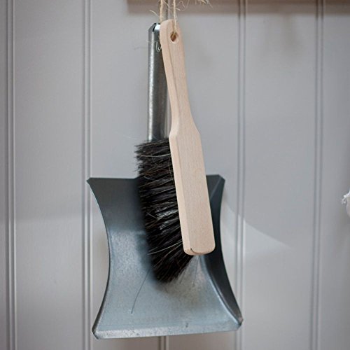 Set di scopino e paletta zincata