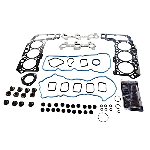 Image of Partsflow MLS Head Gasket Set Compatible With Dodge Dakota Durango,Nitro, Ram 1500, Jeep Commander, Grand Cherokee,Liberty, Mitsubishi Raider, Ram 3.7l V6 12V VIN inchK inch