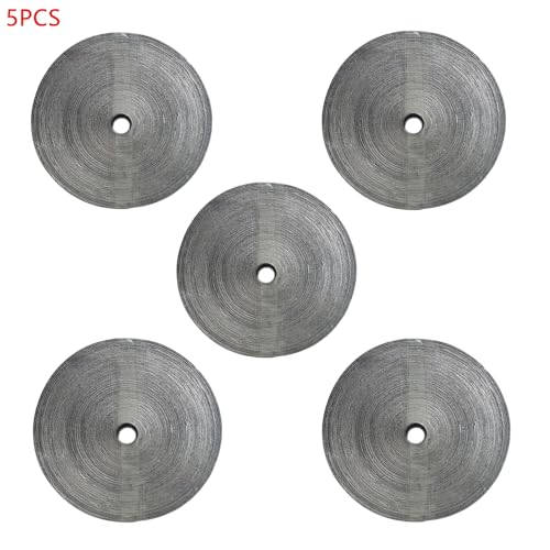 1/2/5 Rolle 99,95% Metallband Magnesium Band Gürtel Magnesium Metallscheibe Industrie Labor Chemikalien Magnesium Band (5 Stück)