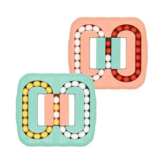 Magic Bean Cube Toys Rotating Decompression Square Small Beads Magic Cube Childrens Puzzle Decompression Special Shape Magic Cube Ball Game Creative Toys (B0CT631WQV) Amazon Price History, Amazon Price Tracker