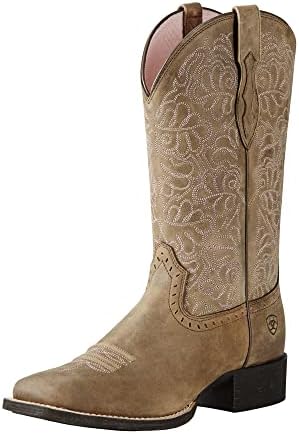 Ariat womens Round Up Square Toe Western Boots