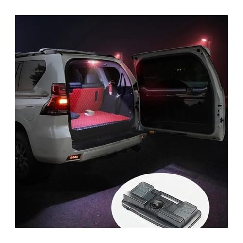 Lámpara de techo para Land Cruiser Prado 150 panel de luces de lectura y maletero 4