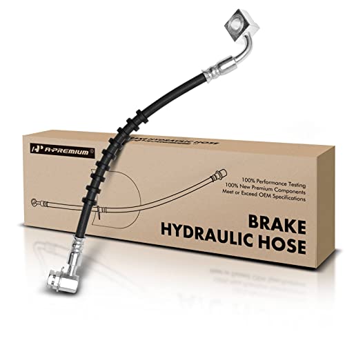 A-Premium Front Passenger Brake Hydraulic Hose Compatible with Select Ford, Mazda and Mercury Models - Ranger 98-11, Explorer 96-01, B3000 98-02/05, B4000 98-09, Mountaineer 97-01, Explorer Sport Trac
