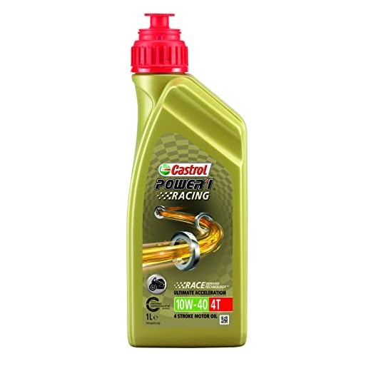 Castrol Power 14E94A - Racing Aceite de Motores 10W-40 4T 1L (Sello inglés)