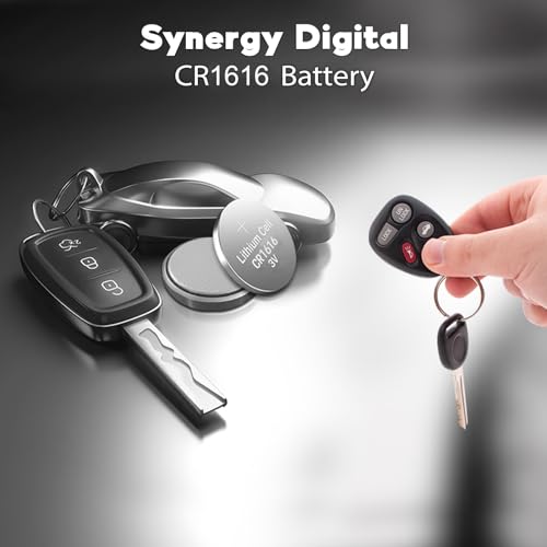 Synergy Digital Car Key Remote Battery, Compatible with Honda Accord (Smart Key) (2012) Car Key Remote, (Lithium, 3V, 50mAh) Ultra High Capacity Battery