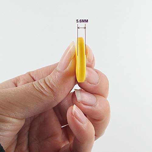 Leekayer 1.2 Inch Sewing Buttons Blue Color Plastic Button 4 Hole Resin Buttons For Diy Handmade Scrapbook Decoration 30Mm Replacement Buttons For Repair Coat Blazer Pack Of 30 Pcs #TOP3