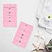 Spanish Lymphatic Massage aftercare Cards | Physical Printed 2 x 3.5” inches Business Card Size | Pink with White Design