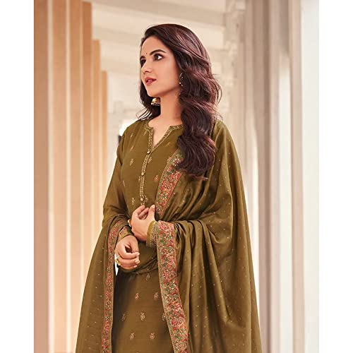 Image of Women's Wear Ready To Wear Designer Salwar Kameez Suits Indian Pakistani Beautiful Plazzo Pant Dress