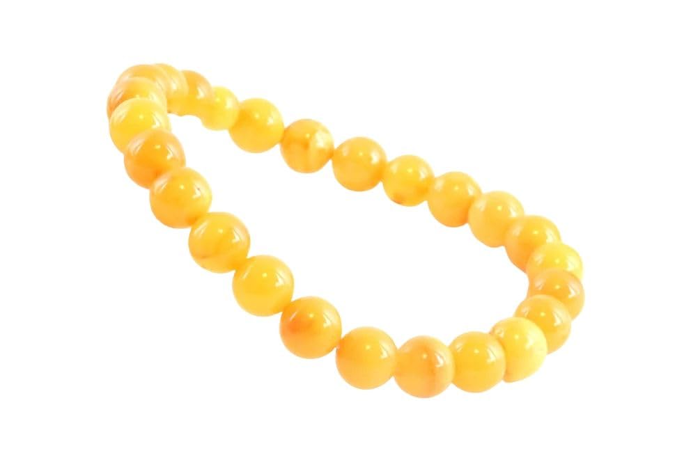Shambhava Yellow Baltic Amber Mala | Natural Peeli Amber Beads Japa Mala for Healing, Energy & Prosperity | Energized Rosary with Certificate | Meditation, Pooja & Spiritual-image-16