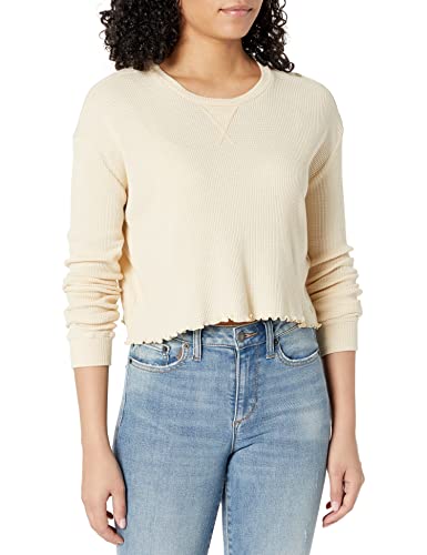 Billabong Women's Pick Me Up Shirt, Antique White, Medium #TOP3