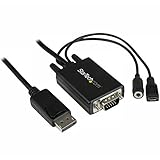Conecte el puerto de pantalla a VGA con Sound