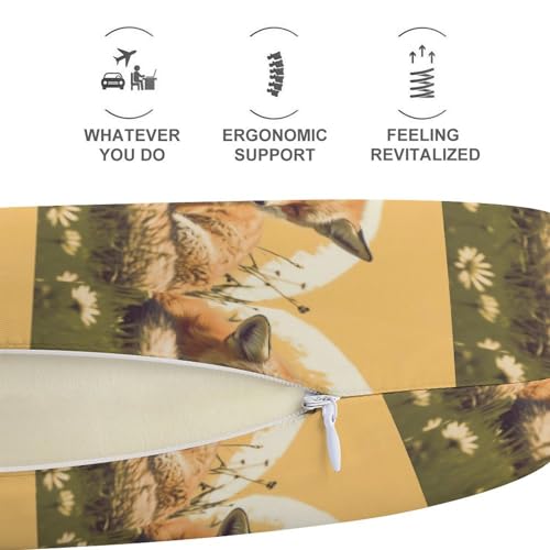 Almohada espuma viscoelástica tamaño único cervical miniatura 5