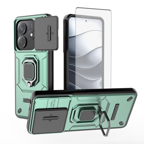 Coque Xiaomi Redmi Note 14 Pro 5G Asuwish antichoc fine avec protège-caméra et verre