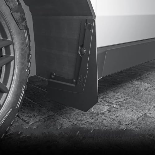 Guardabarros para Tesla Cybertruck 2024-2026: kit de protección trasera contra salpicaduras 3