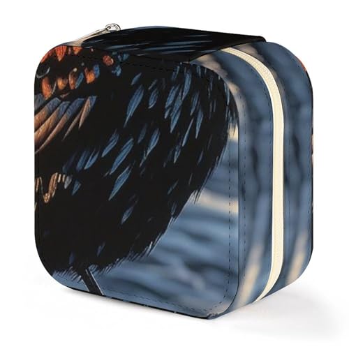 Boîte à bijoux compacte Bird by Stone : mini format rigide ultra protecteur - 8