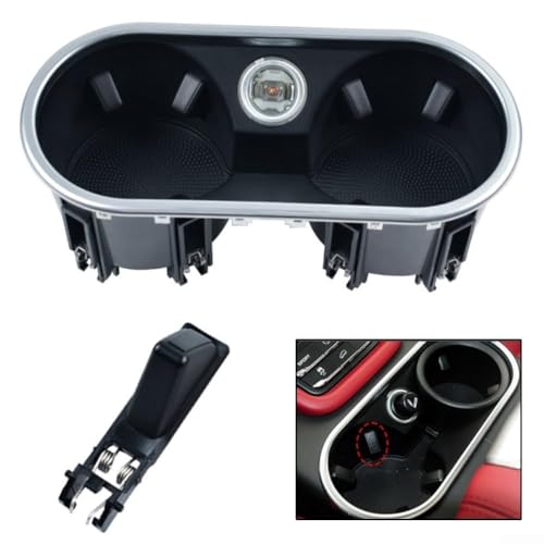 Porte-gobelet console centrale Cayenne 958 2011-2017 noir - 5