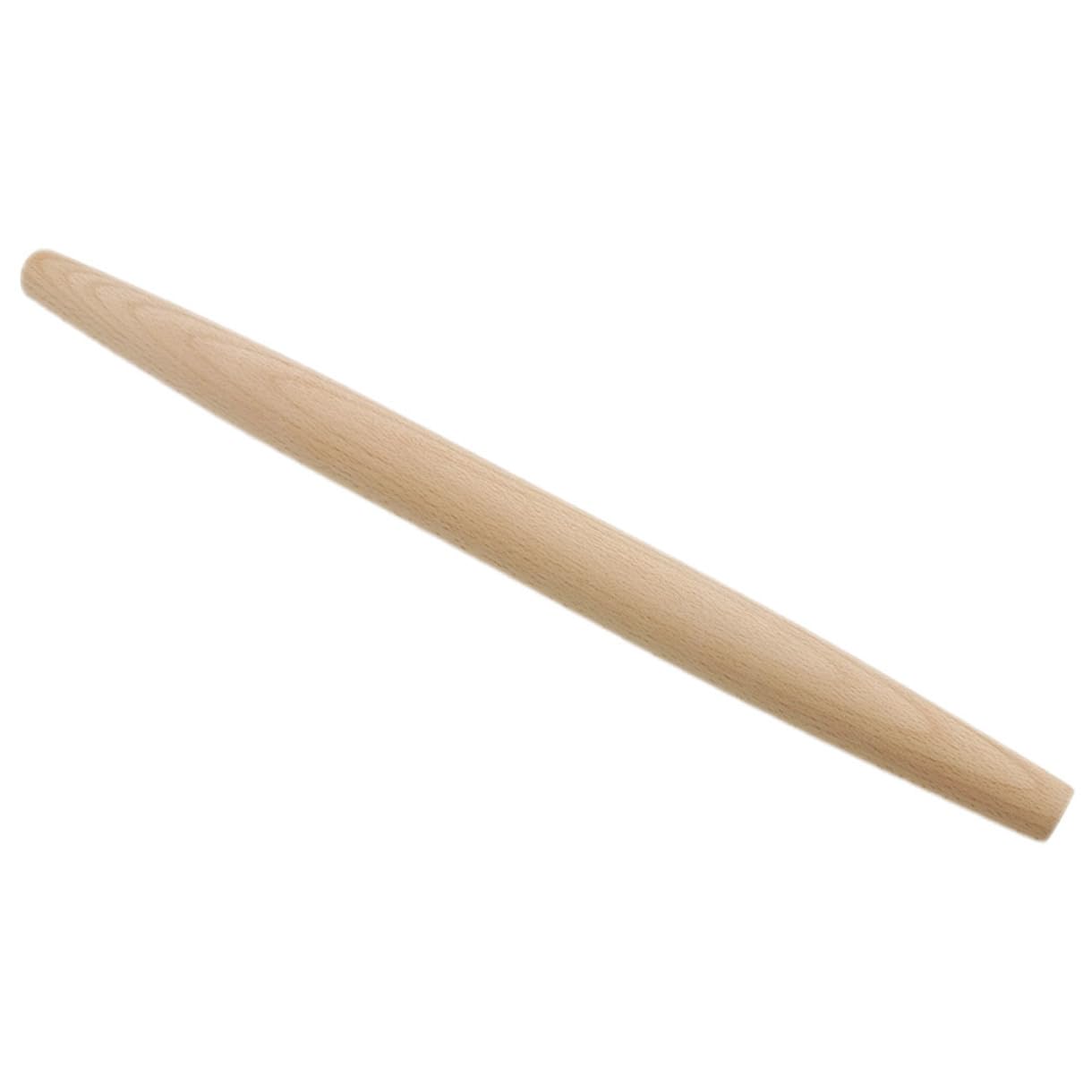 Holz Nudelholz für Kuchen und Teig, 1 Stück, Beige