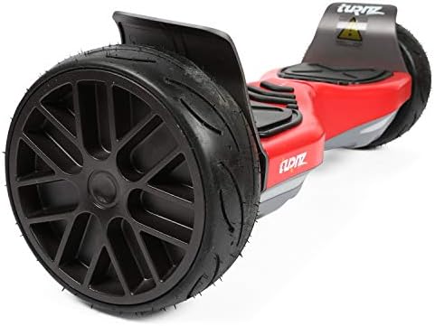 tuRnz Valley850 8.5 inch All Terrain Off Road Hoverboard, 800W Power Self Balancing Scooter, UL 2272 Certified, Bluetooth Speaker, Led Lights, Long Range Ride (9.5 Miles)