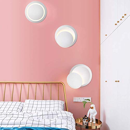 Lámpara de pared interior orientable con ángulo ajustable y luz LED de diseño moderno 7