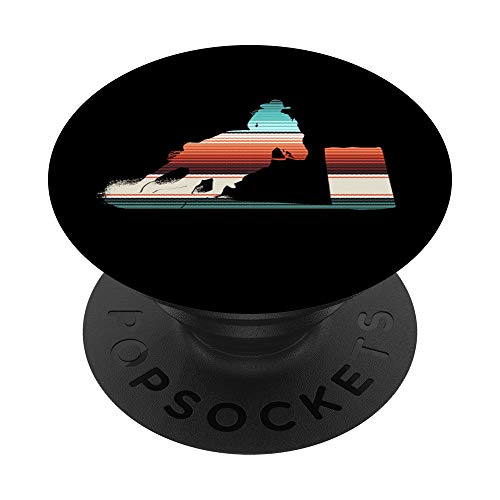 Horse Barrel Racing Serape pattern Rodeo Cowgirl Western PopSockets Swappable ...