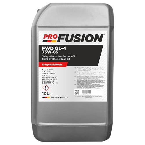 ProFusion 75W-85 10L – Aceite de Transmisión Semisintético para Cajas Manuales y Mandos Finales – Ahorro Energético, Protección Antidesgaste y Larga Duración – API GL-4/MT-1