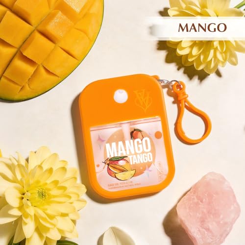 Bodyspray Damen 4er Set – 35ml Duftspray mit Haken, Fruchtiger & Blumiger Duft, Langanhaltendes Bodymist, Bodyspray Damen Reisegröße, Geschenksets für Teenager-Mädchen und junge Frauen