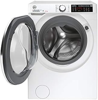 Hoover H-WASH&DRY 500 Freestanding Washer Dryer, 9 Kg Wash + 6 Kg Dry, 1400 RPM, Combined Cycle Class D, Wi-Fi & Bluetooth, Auto Care & Hygiene Cycle, White, 60x58x85 cm - HD 496AMC/1-80