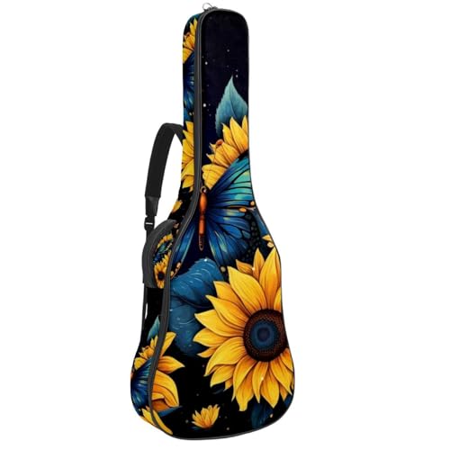 Housse de guitare légère 109 cm anti-pluie pour ranger et transporter facilement
