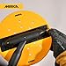 Mirka DecoSander 3″x9″ & 9″ Manual Pole Sander – Dust-Free Wall & Ceiling Sanding Tool with Adjustable Telescopic Shaft, Interchangeable Pads, Click & Slide System