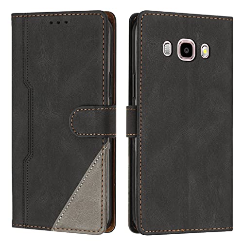 [Materiale di alta qualità] --Esterno in pelle PU premium e interno in TPU, che avvolge tutti i bordi, copre l'intero telefono con una protezione completa del corpo in cadute accidentali, urti e colpi.
