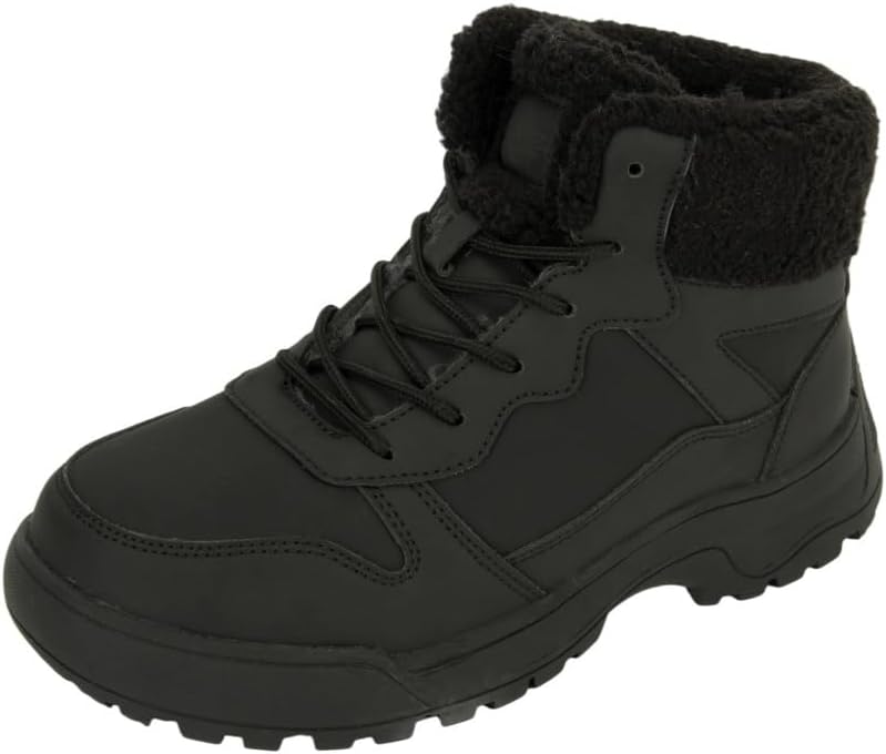 Veslexth Winter Snow Boots for Women Warm Ankle Booties Anti-Slip Shoes Non Slip Hiking Outdoor Walking Lightweight Footwear