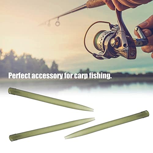 zalati Anti Tangle Sleeves 30pcs TRP Rubber with Soft Tail Lead Clips Quick Change Swivels for Safety Fishing Accessories Sleeves - Image 2