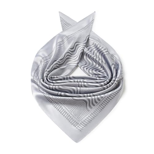 Image of 35 inch Men's Large Square Jacquard Scarf - Cowboy Wild Rugged Style, With Gift Packed