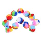 Jouets pour , balles pelucheuses - avec une forme ronde et un design de couleur délicate pour augmenter et l'intérêt du chat qui , balles rebondissantes pour jouets pour