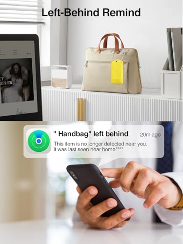 Image of TopMade Luggage Tags, Works with Apple Find My, Smart Suitcase Tag Tracker