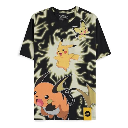 T-shirt Pokémon homme manches courtes pour vos journées gaming et pop-culture