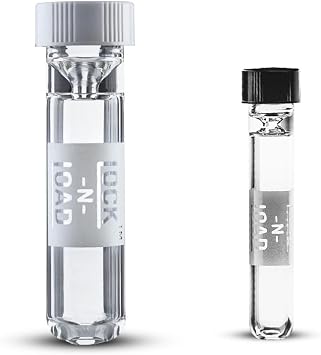 Lock-N-Load AirWalker Combo Pack | Pre-Rolled Cones | Reusable Chillums | Includes Small Version 73mm Length, 12mm Diameter & XL Version 87mm Length, 20mm Diameter
