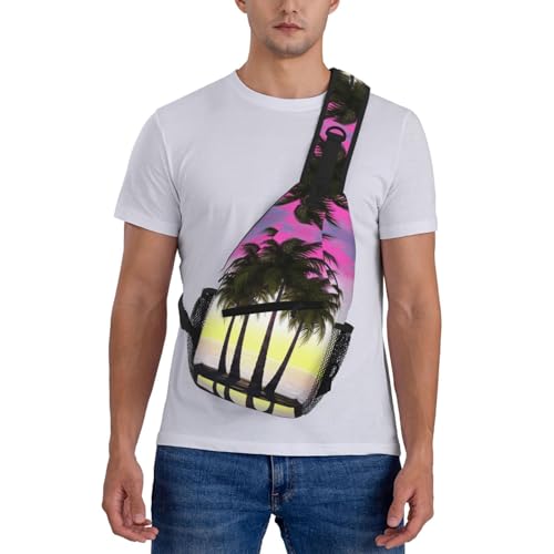 Bolso Cruzado Tropical para Viaje y Senderismo miniatura 2